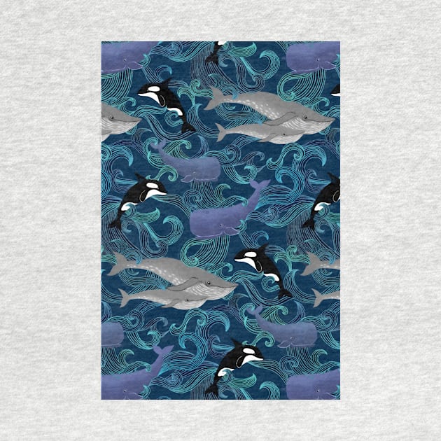 Beautiful Ocean Giants - teal by micklyn